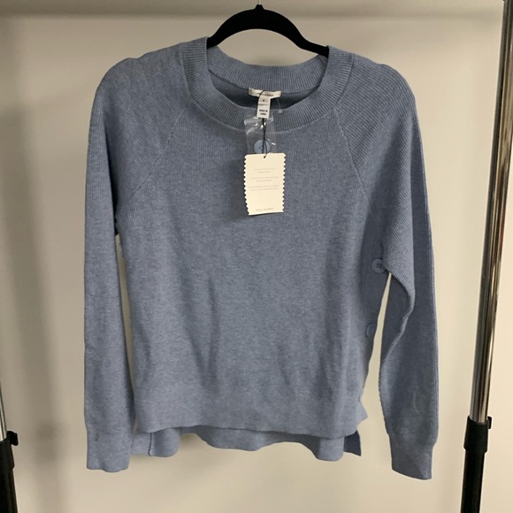 NWT Stella & Dot Button Sides Sweater Size S - Picture 4 of 8